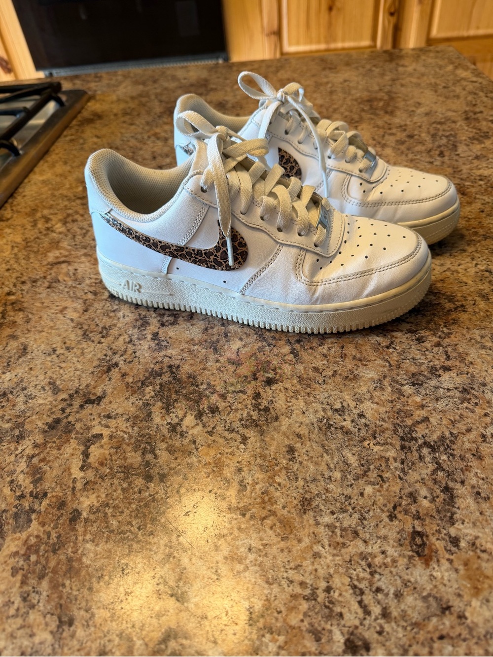 Nike Cheetah/ White Air Force 1
